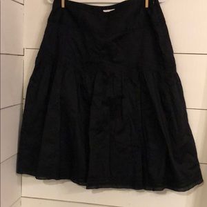 Black Midi skirt